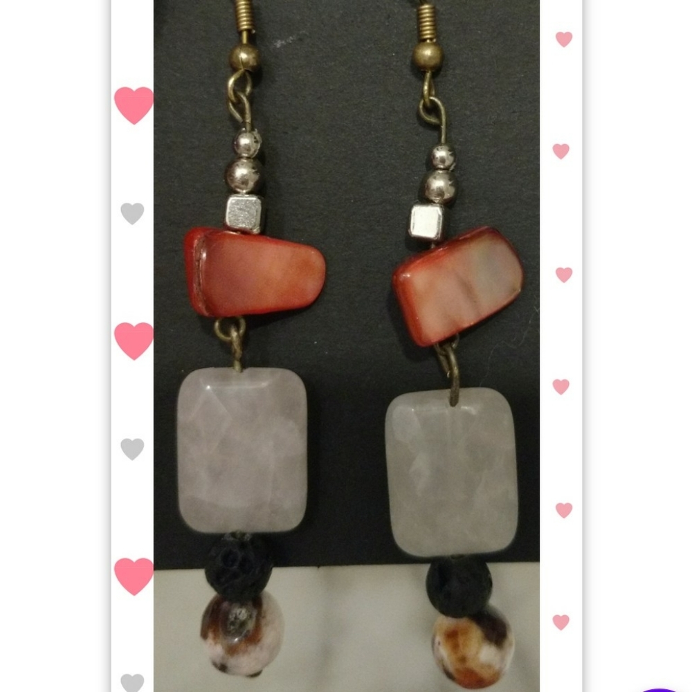 Pretty Earrings - Red Fire🔥Flamed